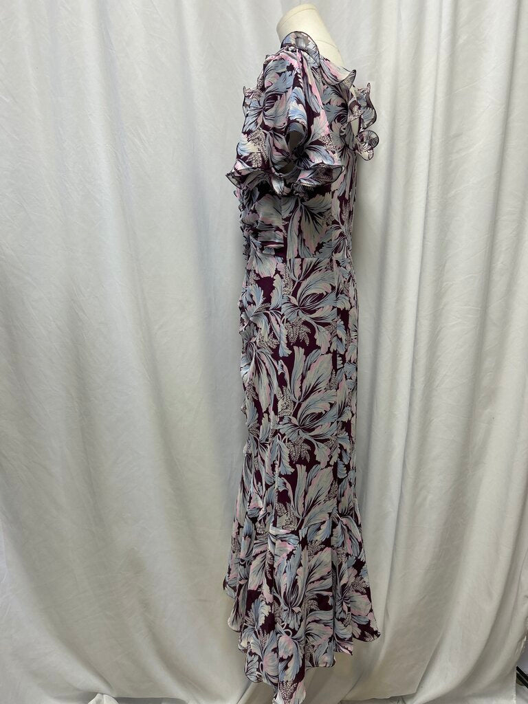 Cinq a Sept Floral Ruffle Dress
