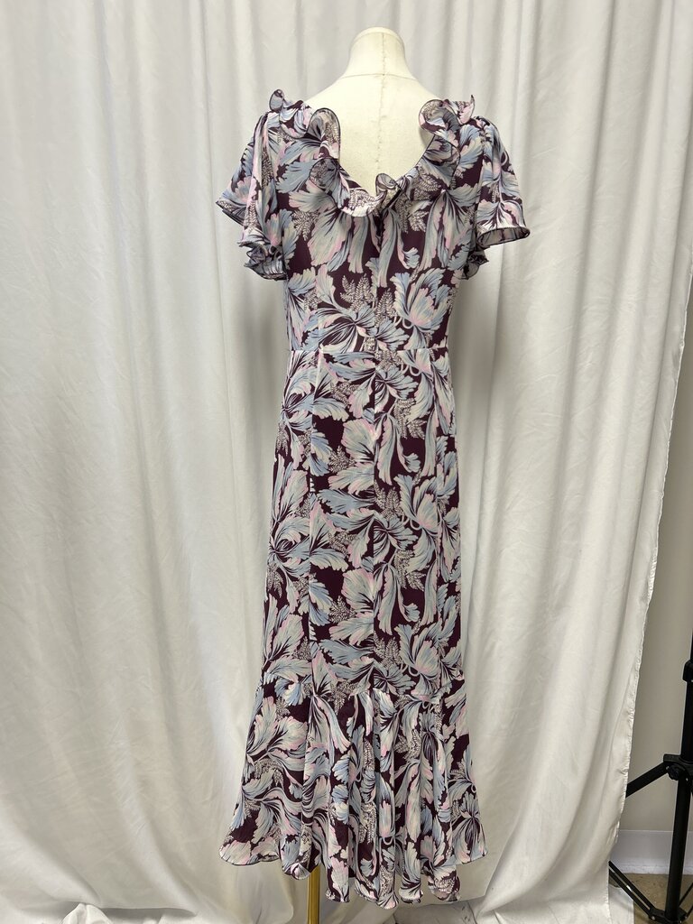 Cinq a Sept Floral Ruffle Dress