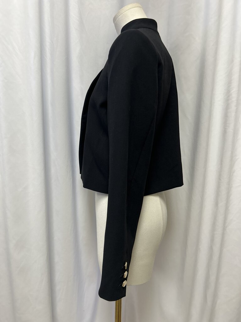 ba&sh Mandarin Collar Cropped Jacket