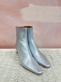 Staud Metallic "Wally" Ankle Boot w/ Box and Dustbag (Originally $395)