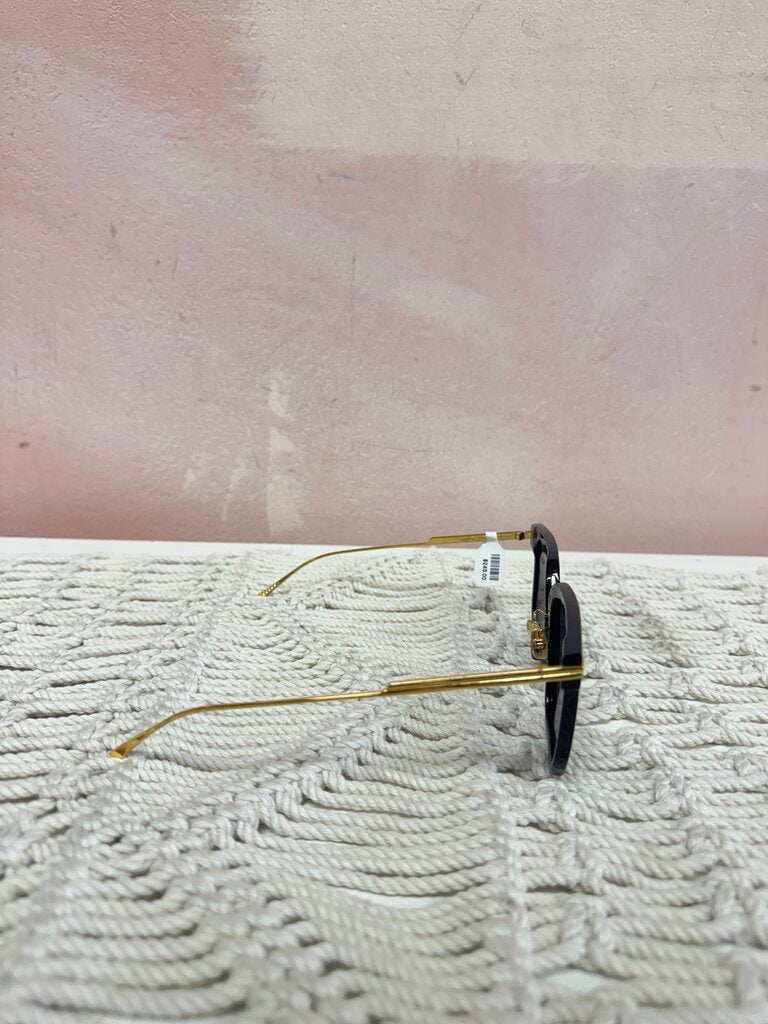 Bottega Veneta Square Tinted Sunglasses w/ Case