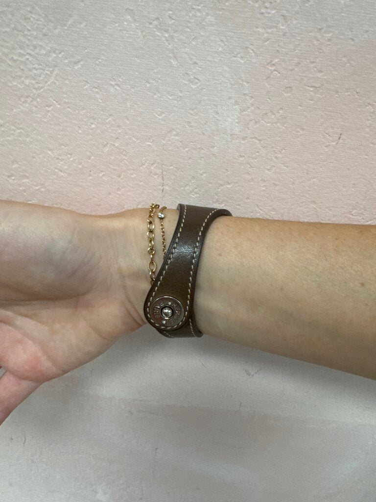 Hermes Evelyne Leather Bracelet