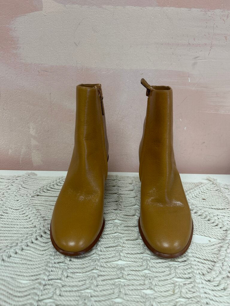 Tory Burch Patent Leather Ankle Boot