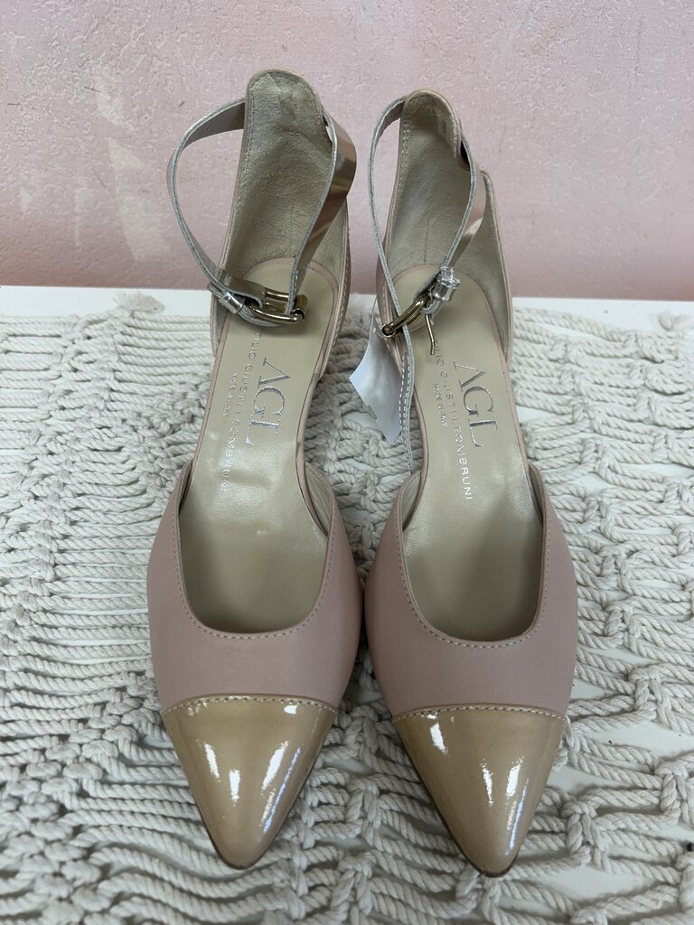 AGL Cap Toe Heel w/ Dustbag and Box
