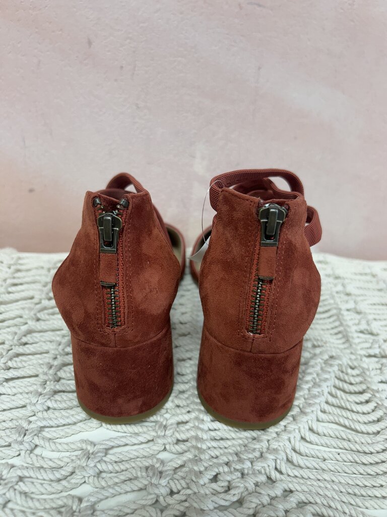 Eileen Fisher Suede Block Heel NWT (Originally $159.90)