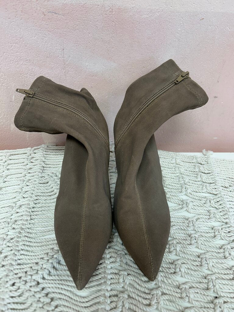 Rag & Bone Suede Pointed Toe Ankle Boot