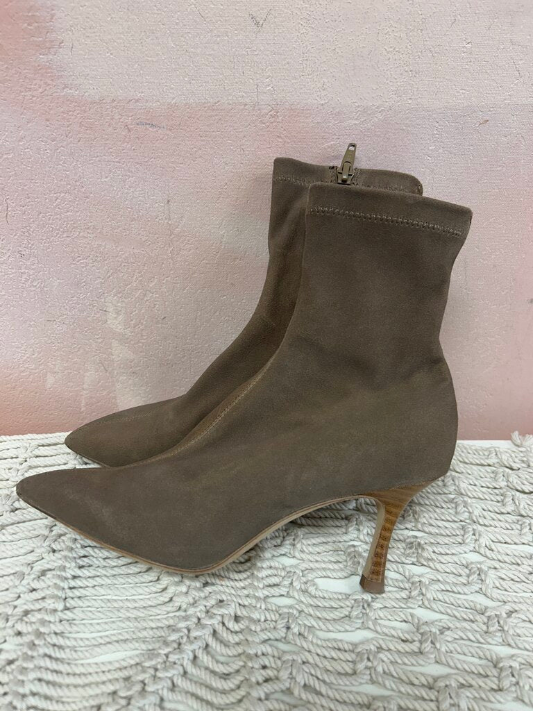 Rag & Bone Suede Pointed Toe Ankle Boot