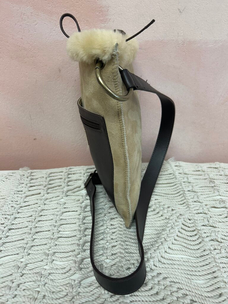 Ugg Suede Exterior Pocket Crossbody w/ Dustbag