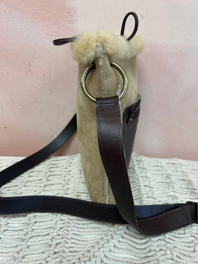 Ugg Suede Exterior Pocket Crossbody w/ Dustbag