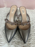 Valentino Metallic Rockstud Mules (As Is)