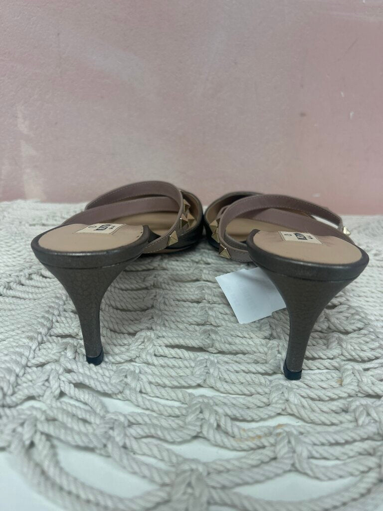Valentino Metallic Rockstud Mules (As Is)