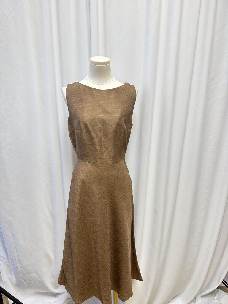 Akris Silk Sleevless Midi Dress