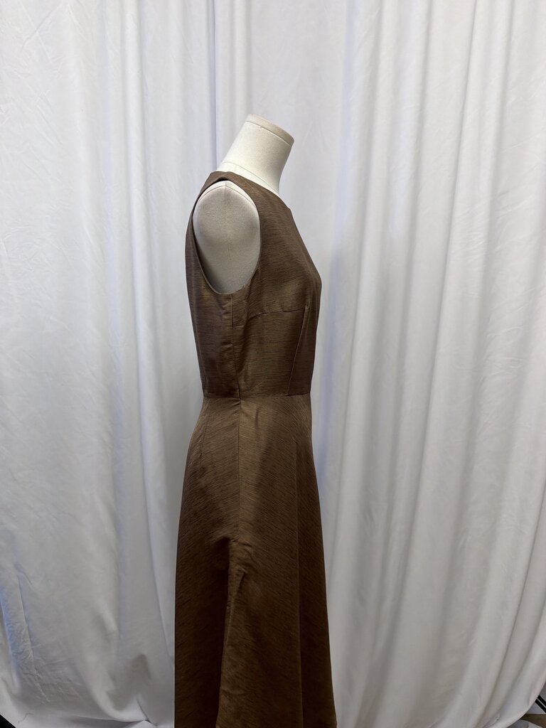 Akris Silk Sleevless Midi Dress