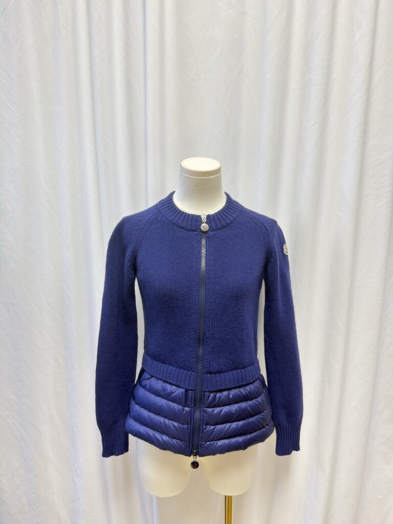 Moncler Zip Up Sweater