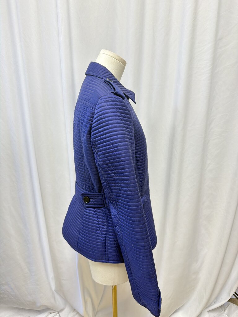 Burberry Quilted Zip Up Jacket