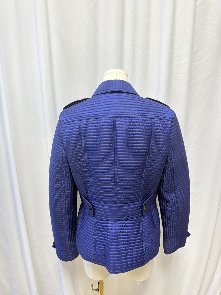 Burberry Quilted Zip Up Jacket