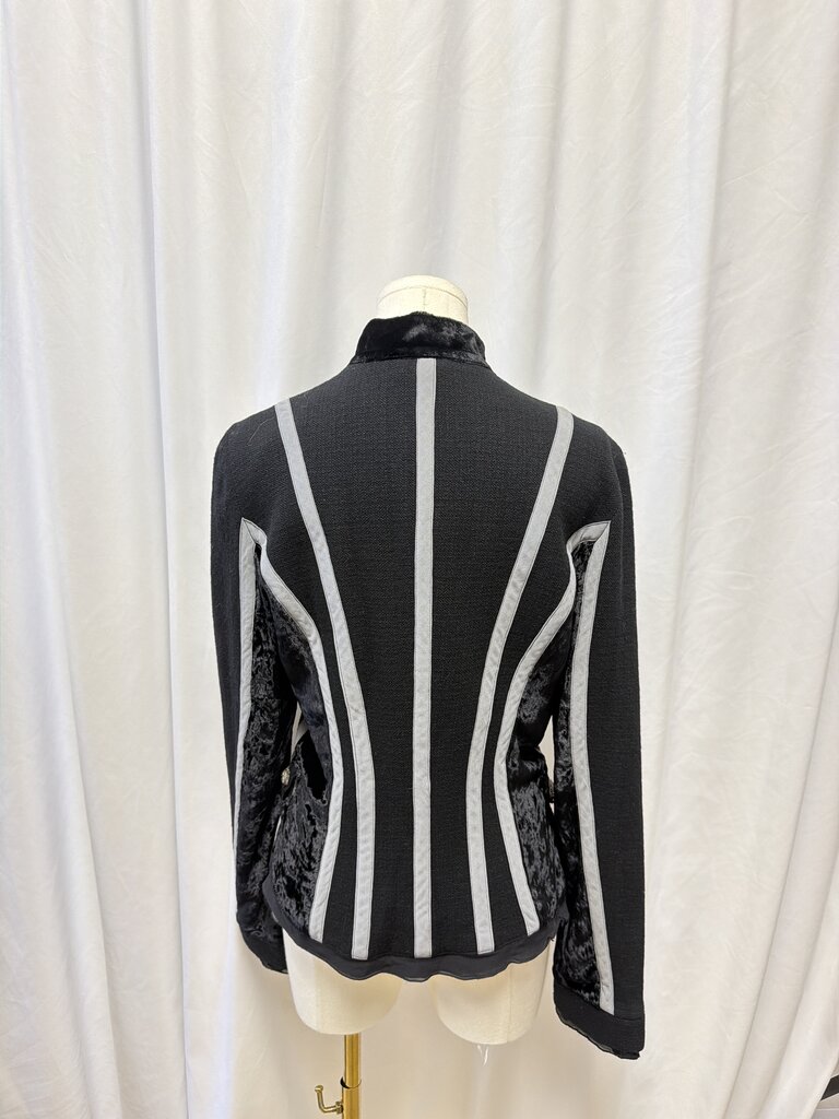 Cavalli Vintage Wool and Crystal Jacket