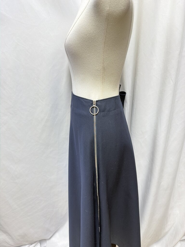Cedric Charlier Asymmetrical Virgin Wool Skirt