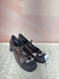 Jeffrey Campbell Metallic Bees Knees Mary Jane Pumps