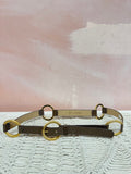 St. John Brown Leather Belt