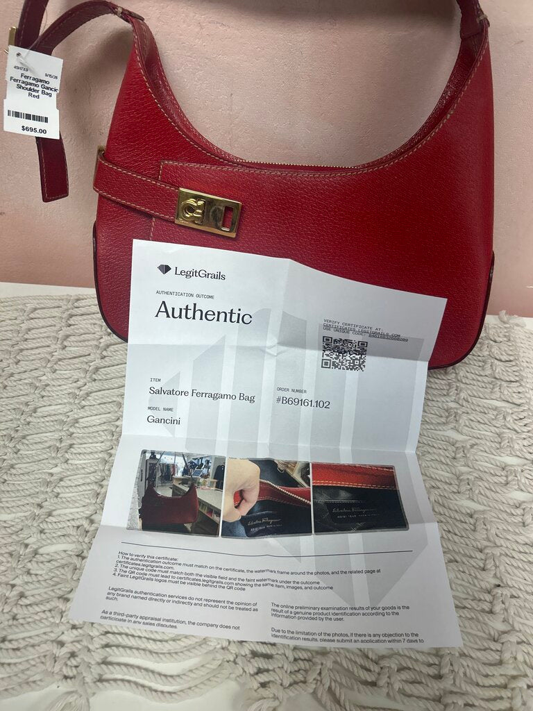 Ferragamo Gancio Shoulder Bag
