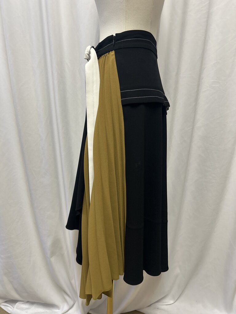 Proenza Schoulder Asymmetrical Skirt Pleat Detail