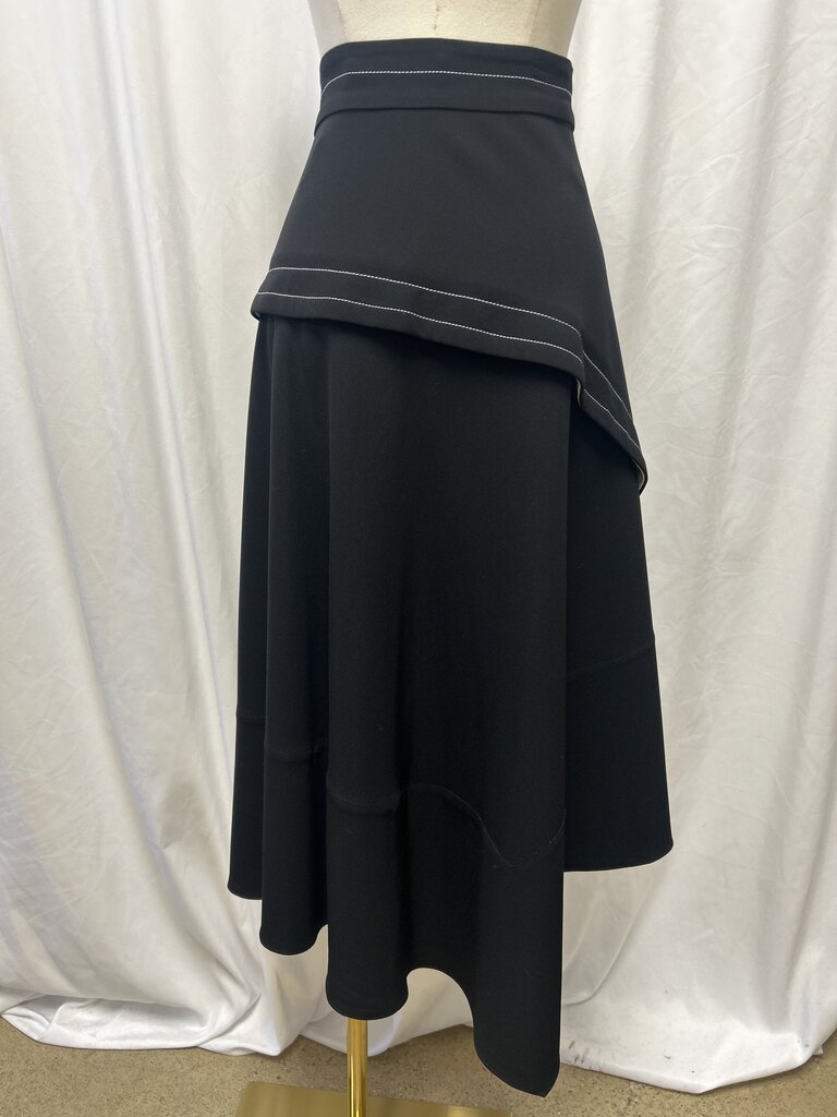 Proenza Schoulder Asymmetrical Skirt Pleat Detail