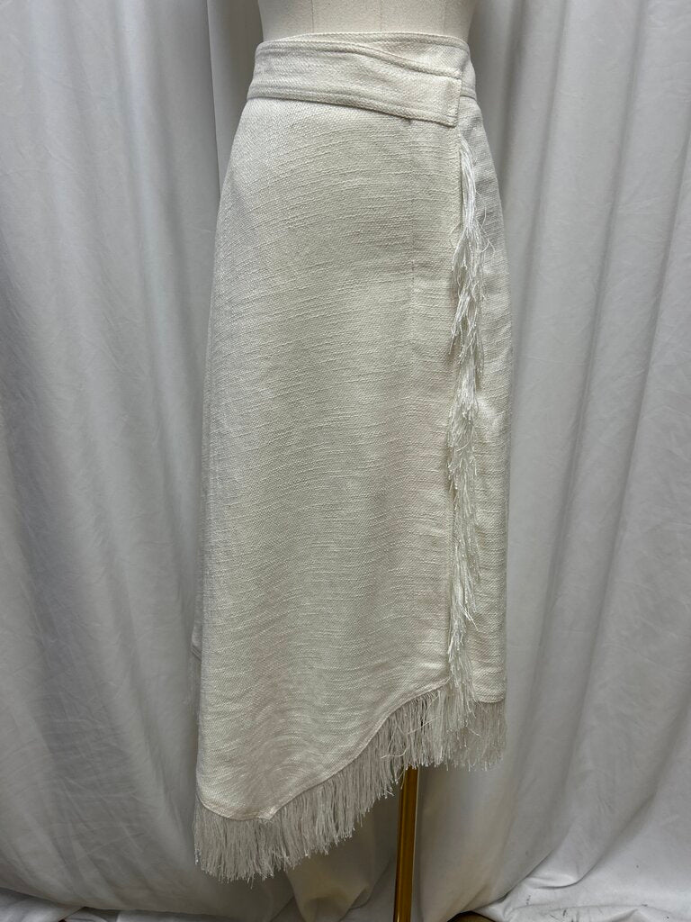 A.L.C. Fringe Wrap Skirt