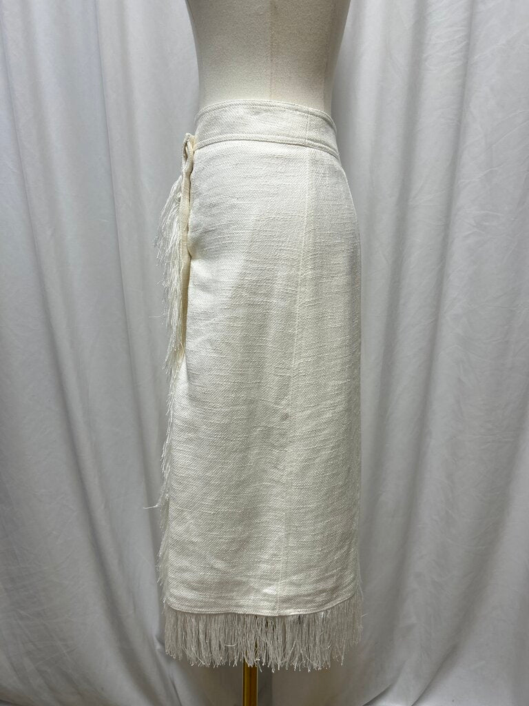 A.L.C. Fringe Wrap Skirt