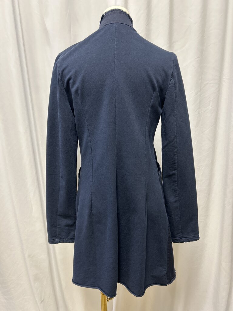 Baci Cotton Blend Military Inspired Button Detail Jacket