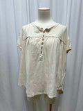 Pilcro Cotton Flowy Top