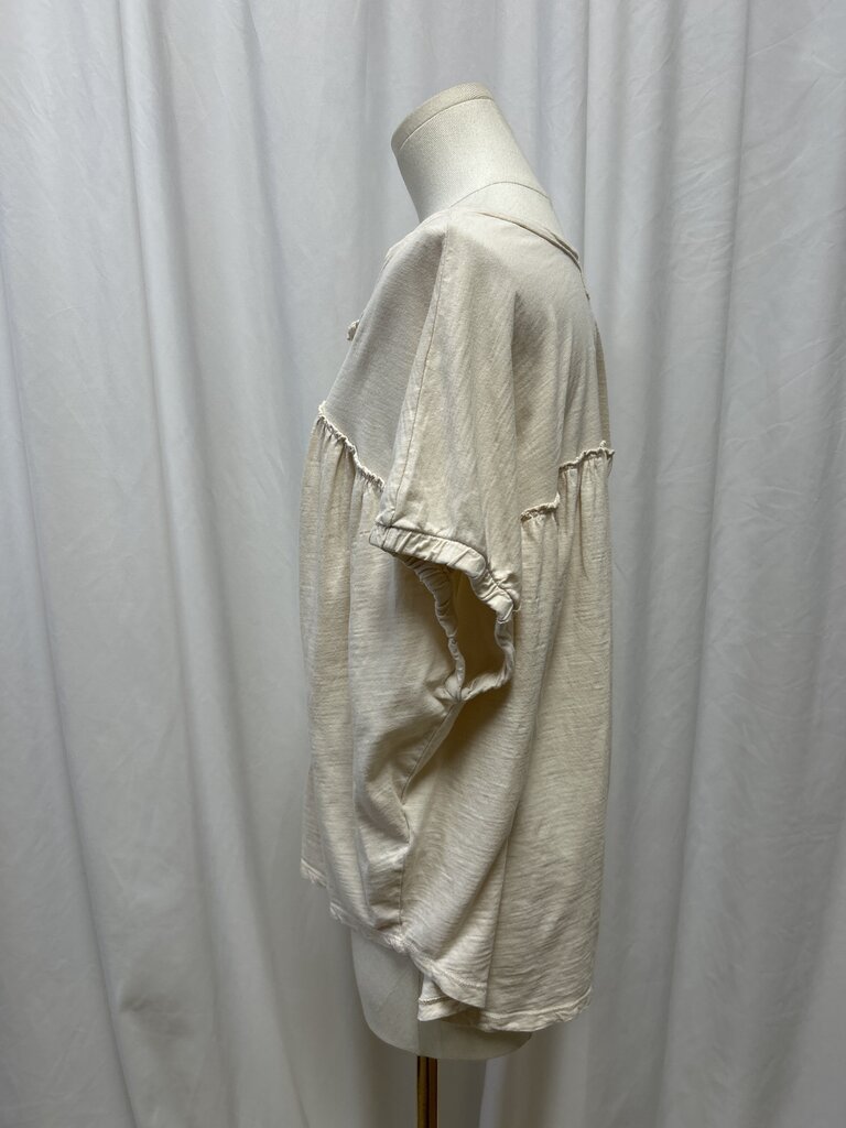 Pilcro Cotton Flowy Top