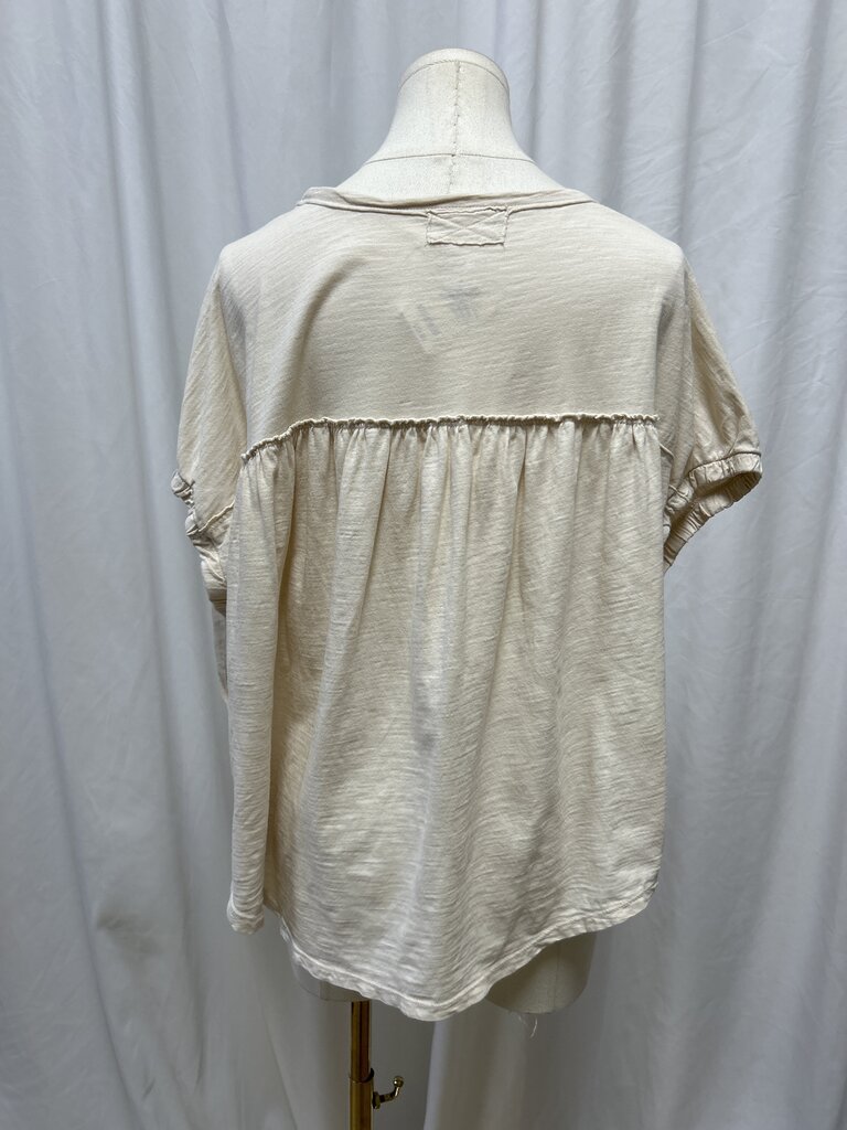 Pilcro Cotton Flowy Top