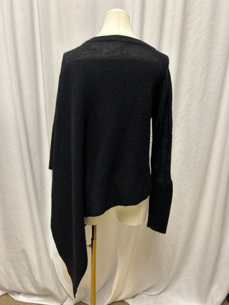 Helmut Lang Alpaca Asymmetrical Sweater