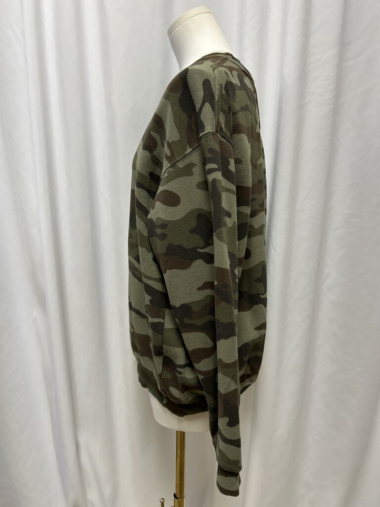 Suburban Riot Camo Crew Neck
