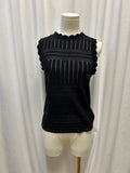 Derek Lam 10 Crosby Eyelet Knit Sleeveless Top