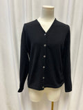Bergdorf Goodman Cashmere Button Up Cashmere Sweater