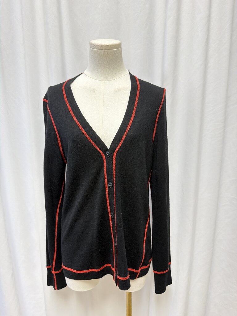 Rag & Bone Extra Fine Merino Wool V-Neck Cardigan