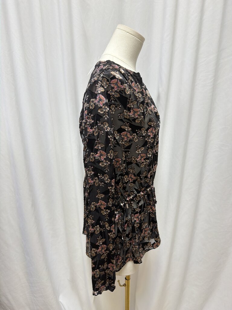 Rebecca Taylor Floral Blouse