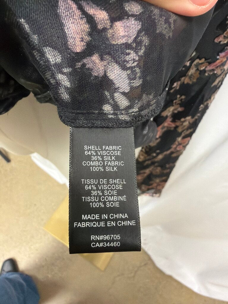 Rebecca Taylor Floral Blouse