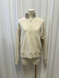 Vuori Ivory 3/4 Zip Sweatshirt