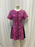 Alexis Pink Patterned Mini Dress