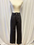 rag & bone Black Pleated Jean