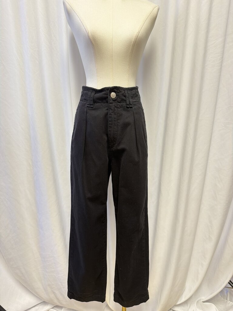 rag & bone Black Pleated Jean