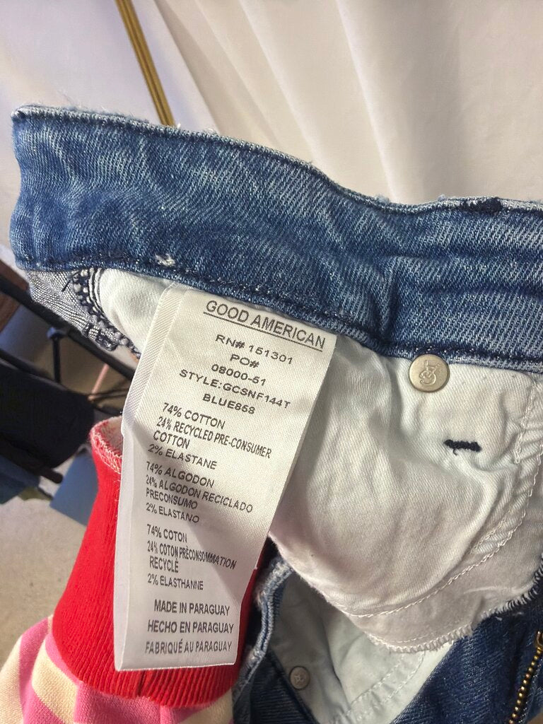 Good American Straight Leg Jean