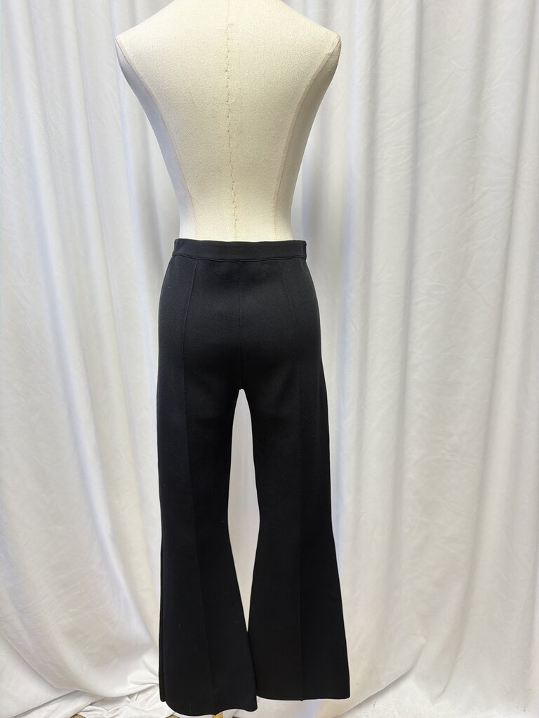 Theory Black Flare Pants