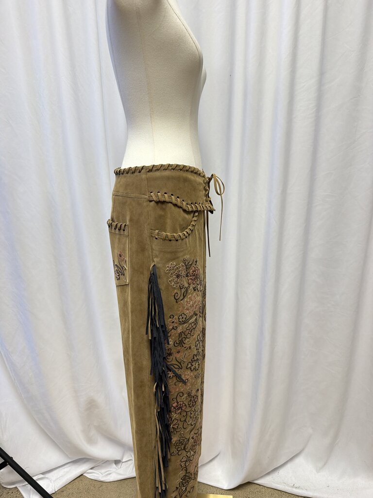 Free People Western Style Fringe Pant NWT (Originally $298)