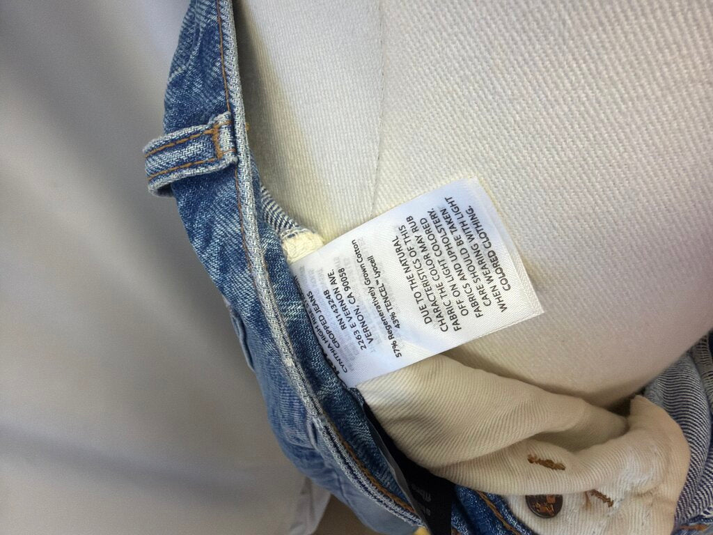 Reformation Straight Leg Jean