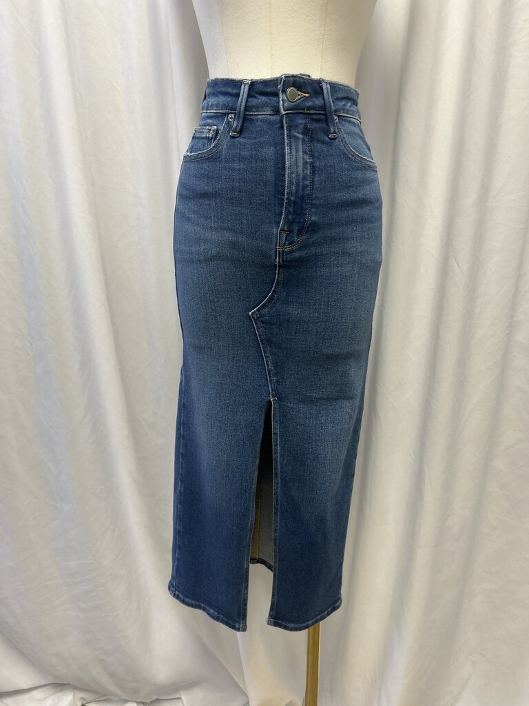 Good American Straight Maxi Skirt