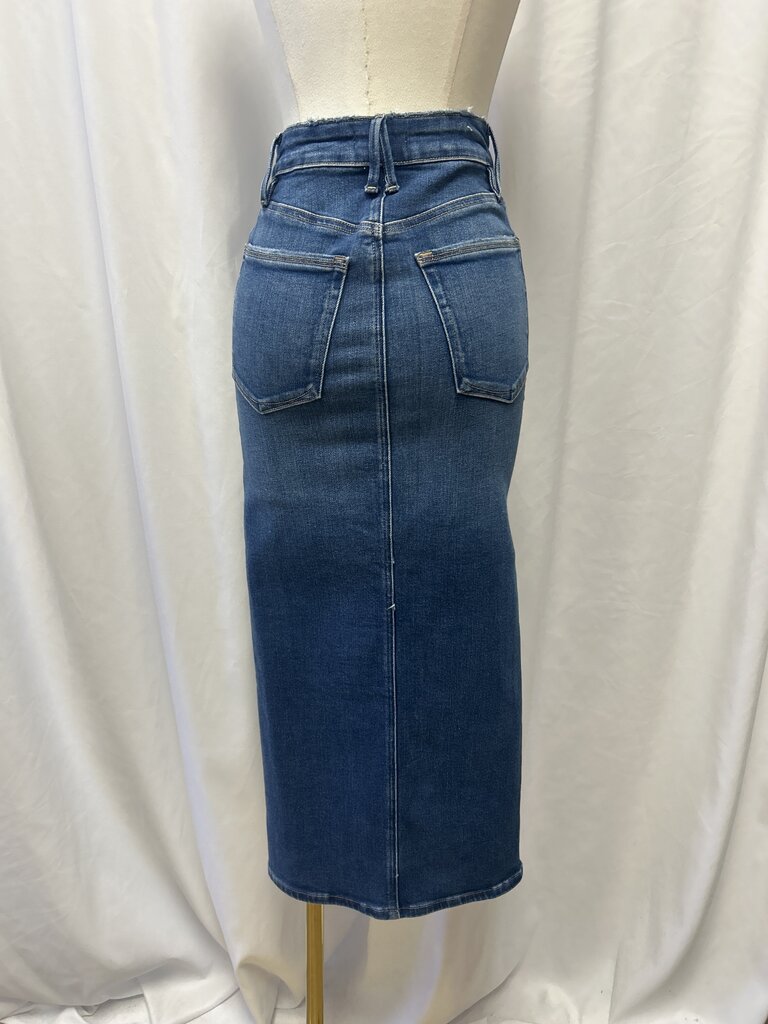 Good American Straight Maxi Skirt